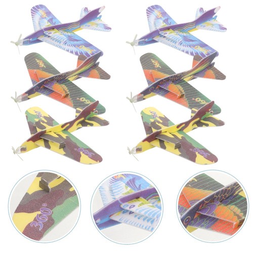 12 PCS Jouet Avion Rotatif Élèves Enfant Modèle De D'avion Pour Enfants