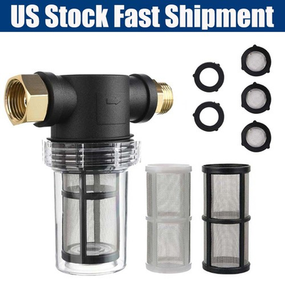 #ad #ad Inline Garden Hose Inlet Filter Sediment Filter for Pressure Washer amp; Washing $11.99