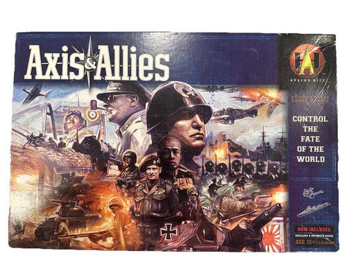 Axis & Allies Revised Edition board game published: Avalon Hill released in 2004