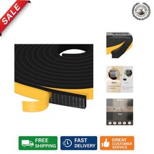 Energy-Efficient Weather Stripping Foam Tape - Soundproof  Weatherproof 26ft