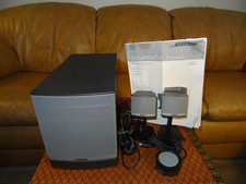 Bose Companion 3 Series II Multimedia Speaker System Subwoofer 2 Speakers