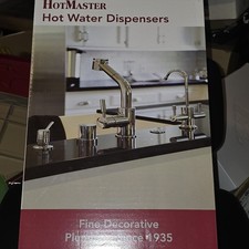 Westbrass D271-NL-26 Velosah 9" 1-Handle Hot Water Dispenser Faucet Tank sep