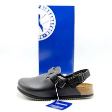 *NEW* Unisex BIRKENSTOCK Tokio Super Grip Leather BLACK (0061194) 👍