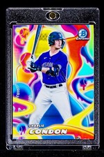 Charlie Condon RARE REFRACTOR COLORBLAST HOLO INVESTMENT ROOKIE CARD Rockies SSP