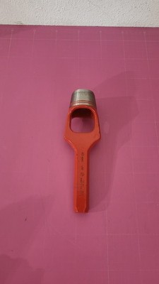 PAFFRATH Henkellocheisen Loch-Ø 40 mm rot