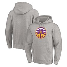 Men's Heathered Gray Los Angeles Sparks Primary Logo Pullover Hoodie
