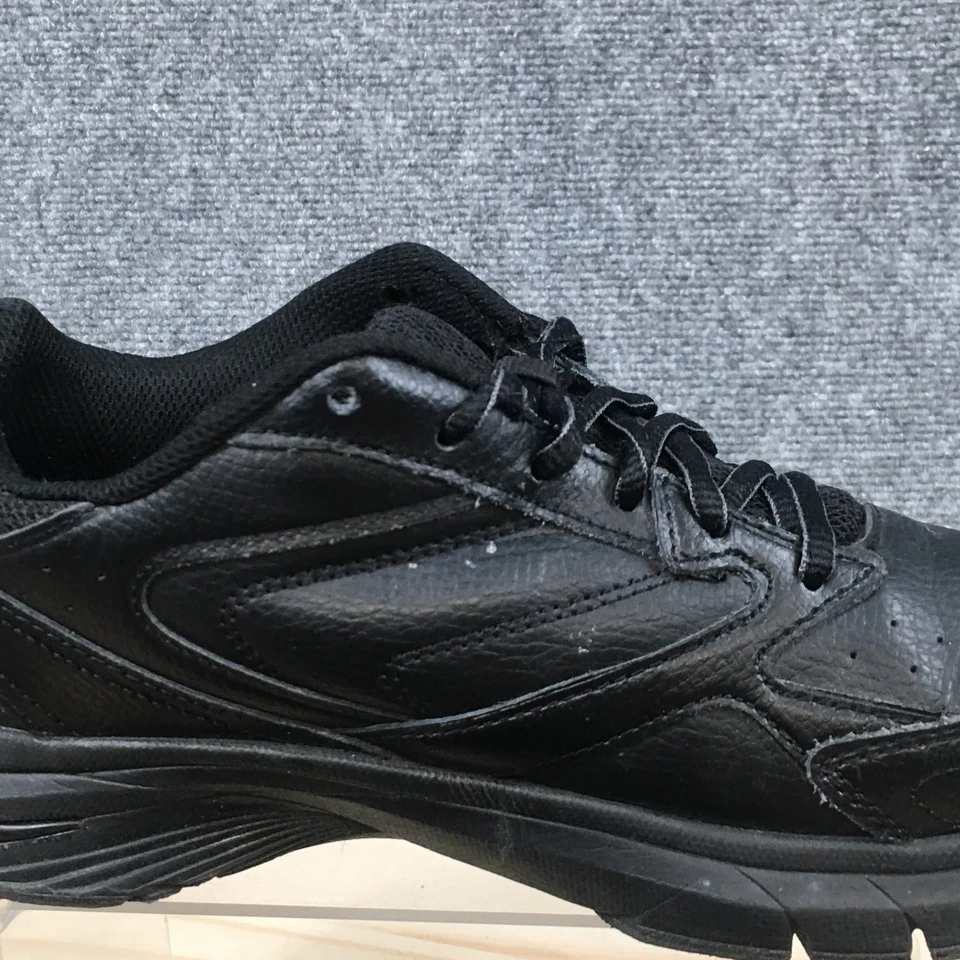 Dr. Scholls Shoes Womens 10 Wide Aspire Sneakers Black Leather Lace Up Low Top - Image 2 of 4