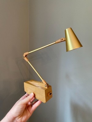 Vintage Tensor Z-Lite Architect's Task Desk Lamp Wall Mount