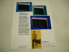 JOHNNY PAYCHECK for Baldwin Supersound Amplifiers original 1966 Promo Trade Advt