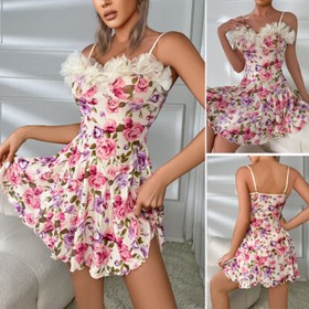 Sexy Women Lingerie Teddy Babydoll Underwear Sleepwear Nightgown Slip Dress Set