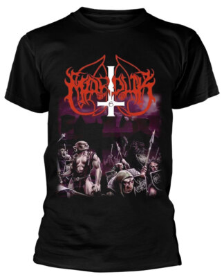 Marduk Heaven Shall Burn Black T-Shirt NEW OFFICIAL