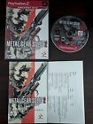 Metal Gear Solid 2 Playstaion 2 Ps2 Cib Case Manual Reg Card Tested See Pics