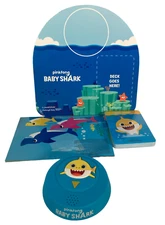 PINKFONG BABY SHARK Let's Go Hunt Interactive Card Game With Sound Song Unboxed