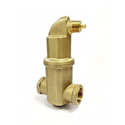 Spiral Air Eliminator Micro Bubble Separator 1/" Sweat RaVent Jr
