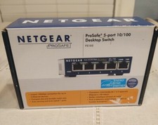 NETGEAR  ProSafe (FS105) 5-Ports External Switch and OEM Power Supply Tested