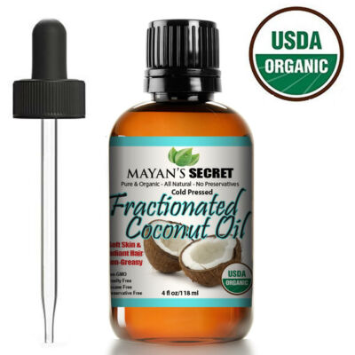USDA CertifiedVirgin Organic Fractionated Coconut Oil,