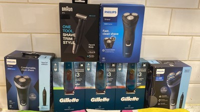 GILLETTE INTIMATE I3 TRIMMER UNISEX SCHAMHAARSCHNEIDER & RASIERER AKKU NEU