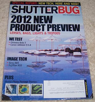 Shutter Bug Magazine May 2012 photography cameras