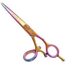 Washi Beauty Golden Rainbow Swivel Thumb Shear Scissor 5.5 or 6.0 Japanese 440C