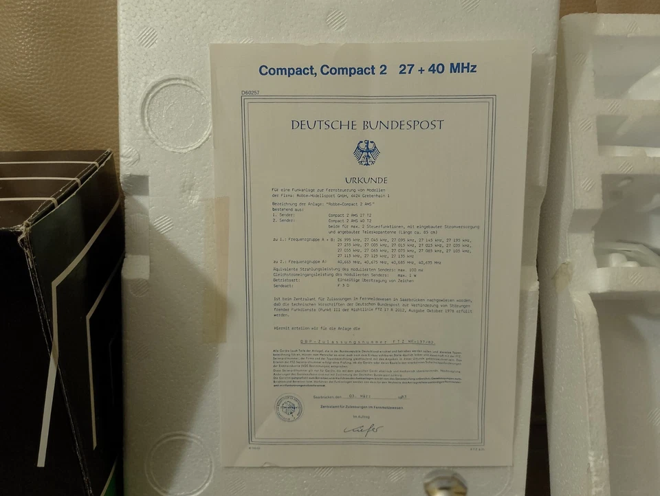 Robbe AMSS Compact RC System OVP - Bild 3 von 4