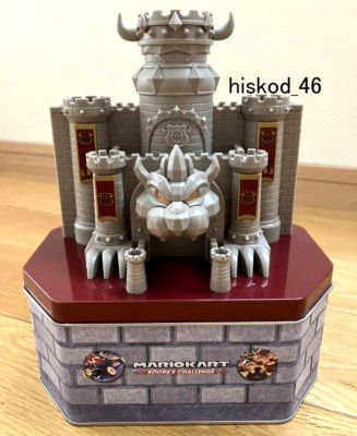 Bowser Castle Figure Empty Can No Snacks USJ SUPER NINTENDO WORLD Mario Kart LTD