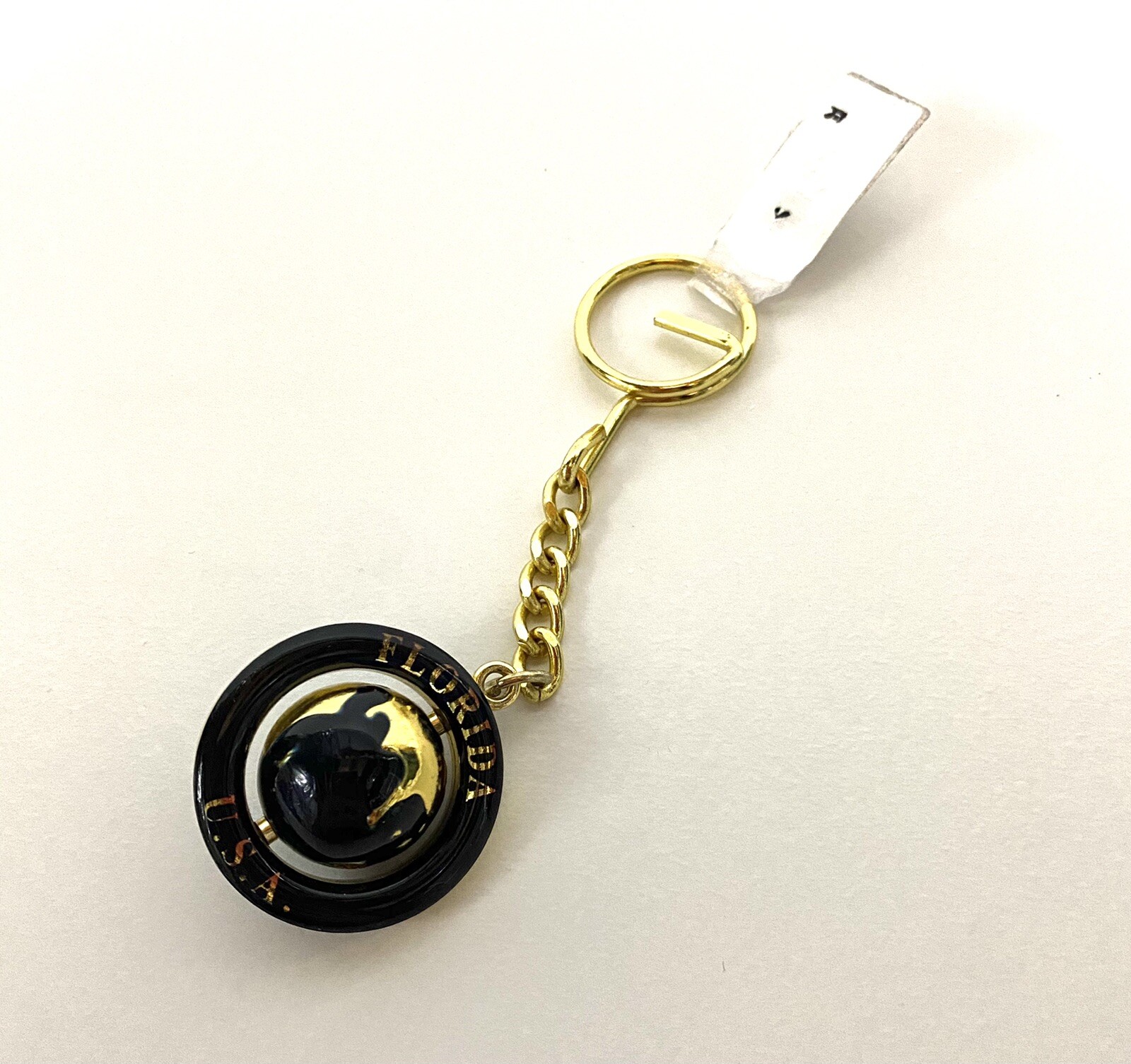 Florida Enamel Globe Spinner Souvenir Keychain | eBay