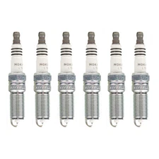 NGK Set of 6 Spark Plugs Ruthenium HX (90495) LTR6BHX