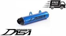 Sistema de escape DASA Honda TRX450 (04-05) BOTE AZUL CARAMELO