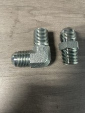 Ford 428cj Scj Scj Oil Cooler Adapter Fitting Super Cobra Jet Mustang Fairlane