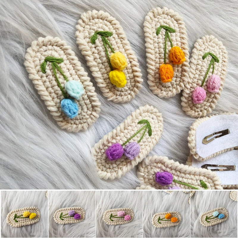 Crochet Flower Barrette Pattern Best Flower Site