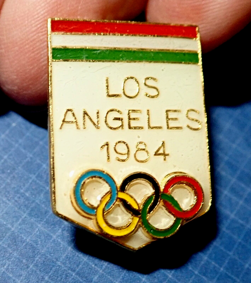 TEAM HUNGARY NOC 1984 LOS ANGELES OLYMPIC GAMES PIN ON PIN / 2026