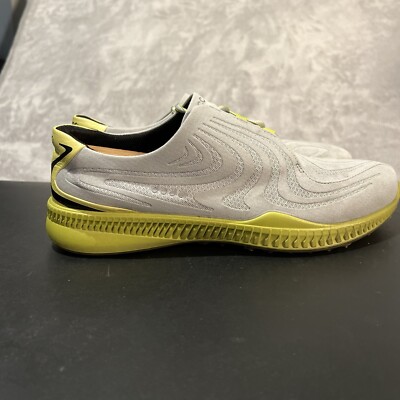 ECCO S Drive Golf Shoes Men's 45 EUR 11 US Gray Green Outdoor Spikeless  Shoes