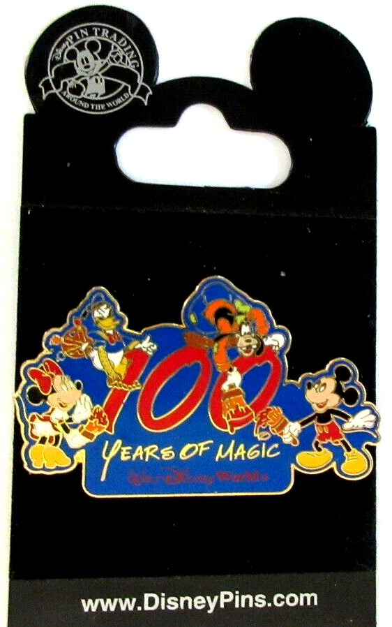 WDW 2001 MICKEY and MINNIE MOUSE, DONALD & GOOFY 100 YEARS OF