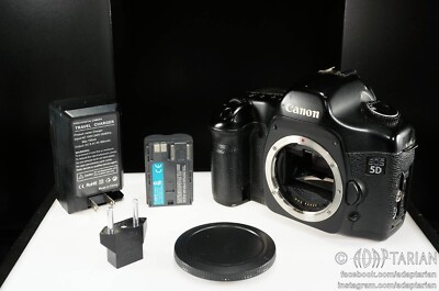 CANON 5D Mark I | Fully functional! | Charger + battery + cap | DSLR camera body