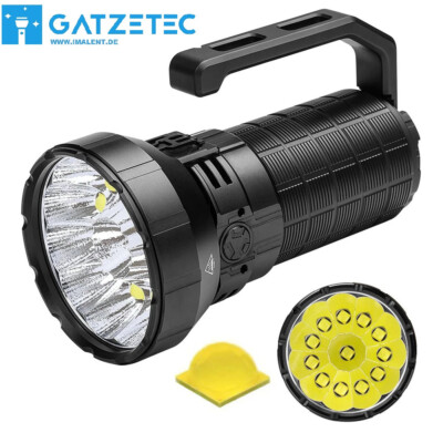 IMALENT MS12W USB-C LED Taschenlampe mit 65000 Lumen 1036 Meter 5000 Kelvin NEU