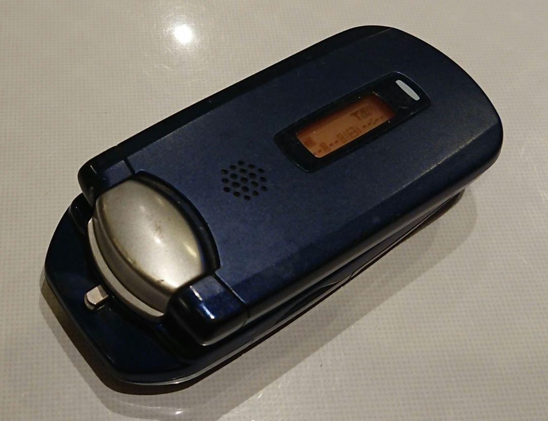 Panasonic - ドコモ docomo P505iS 本体［未使用］ Panasonic Docomo P505Is Blue Flip Phone Mobile Retro