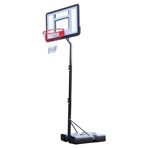 8.5ft Basketball Hoop System Goal Stand Height Adjustable W/33x23" PVC Backboard - Picture 12 of 12