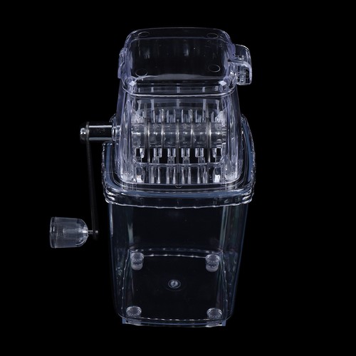 Slushies Smoothies Snow Cones Block Shaving Machine Manual Ice Crusher Shaver US - Picture 10 of 10