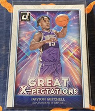 2021-22 Donruss Basketball Davion Mitchell Great X-Pectations #2 Kings RC