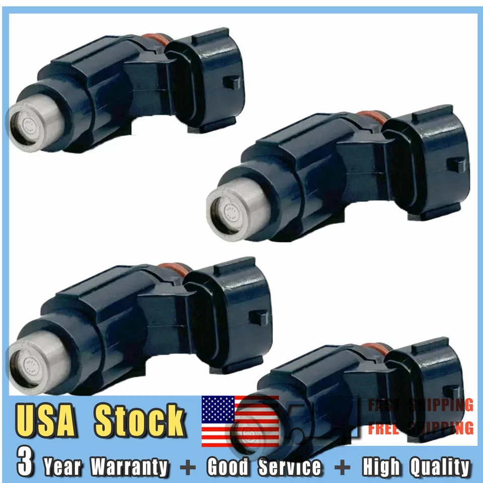 4Pcs New Fuel Injectors 49033-0013 For Kawasaki Ninja ZX600 ZX6R Z750 2007-2012 Foto 4 de 4