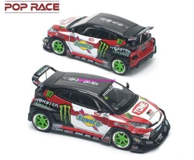 POP RACE PANDEN GR YARIS 1/64 2台セット s-l400.jpg