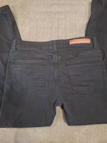 Franky Max Men's Jeans Size 34x32 Black Denim - 第 10/14 張圖片