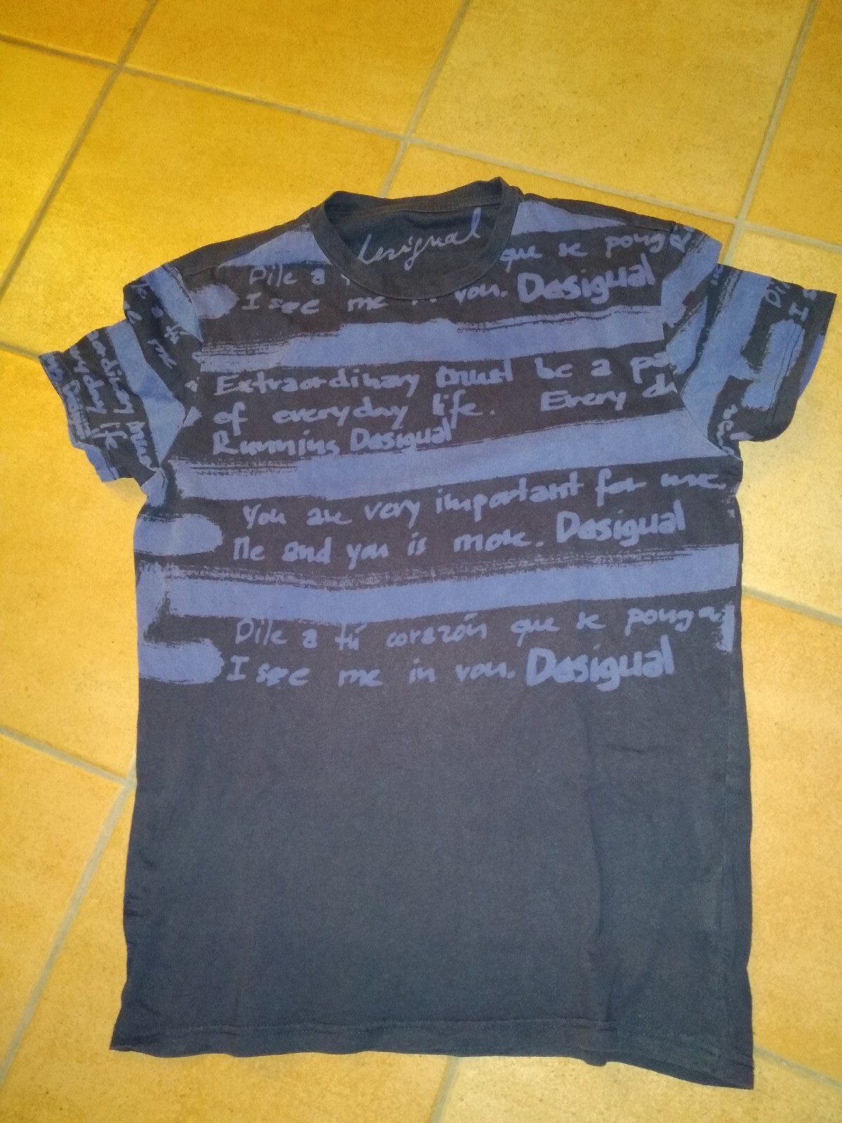 DESIGUAL - Maglietta maniche corte Taglia L uomo Come Nuova