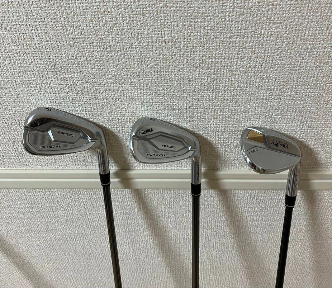Honma Tw757Vx Iron Set 7-9.P.A Vizard85S+56° Wedge Vizard105S 6Pcs