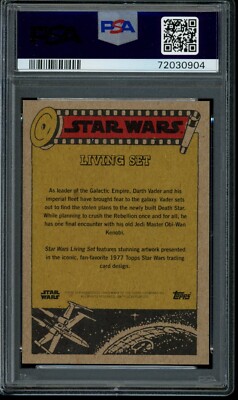2019 Topps Star Wars Living Set #1 Darth Vader PSA 10 Gem Mint SP
