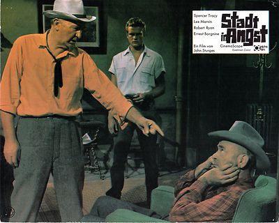 Stadt in Angst Aushangfoto LC Bad Day at Black Rock Spencer Tracy, Robert Ryan
