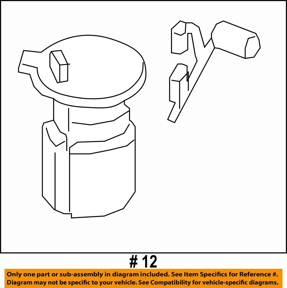 Used Fuel Pump fits: 2016 Ford Edge tank mounted pump assembly AWD 3.5 Grade A Foto 4 de 4