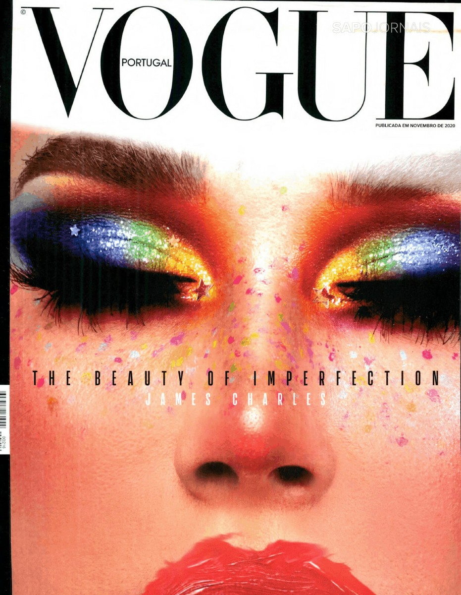 女性情報誌 Vogue Portugal Magazine November 2020 VOGUE Portugal Magazine November 2020 JAMES CHARLES Cover 2
