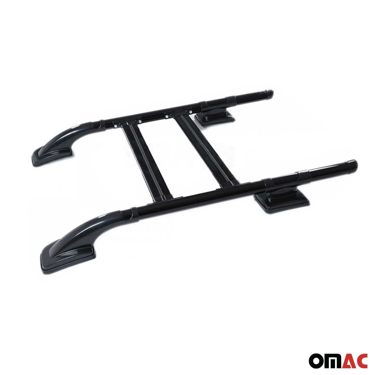 BASIC Model Dakdrager Bagagedrager Compatibel Met Nissan Navara 4 D23 2015 2021 Spoorstaven Zwart Aluminium 2 Staven
