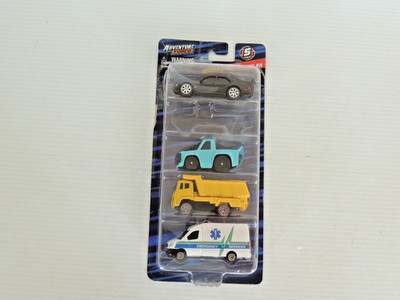 Adventure Force Diecast Vehicle Play Set 4-Pack